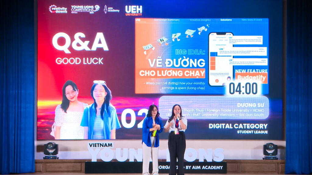 Giải Gold Winner bảng Student - Team DƯƠNG SƯ