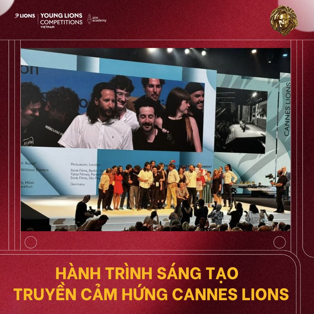 Hành trình truyền cảm hứng tại Cannes Lions