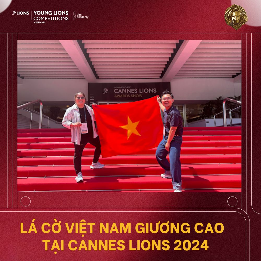 Đại diện Việt Nam tại Cannes Lions 2024
