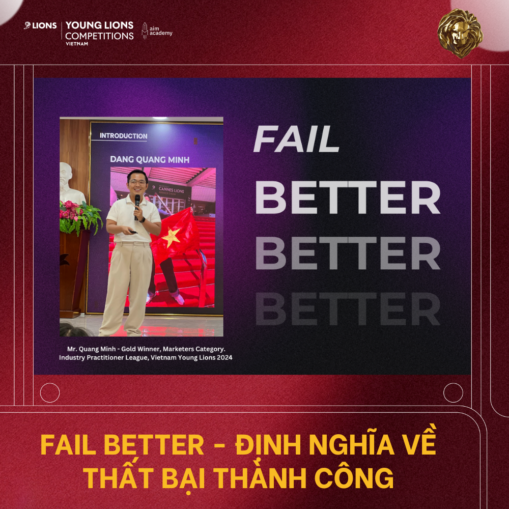 Fail Better - Định nghĩa về thất bại thành công
