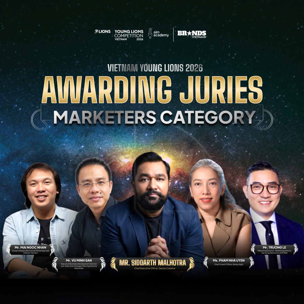 VYL2026 Công bố Awarding Juries Marketers